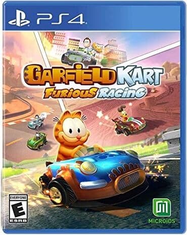 playstation oyunlari: Ps4 üçün garfield kart racing oyun diski. Tam yeni, original — 1