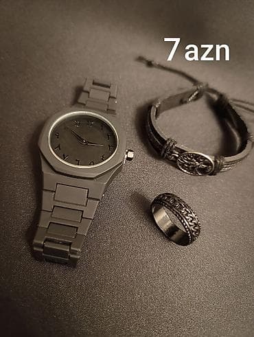 Saat dəsti, rəng - Qara
