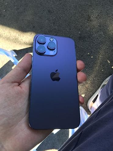 IPhone 14 Pro Max, 256 GB, Deep Purple, Barmaq izi, Face ID, Simsiz şarj — 1