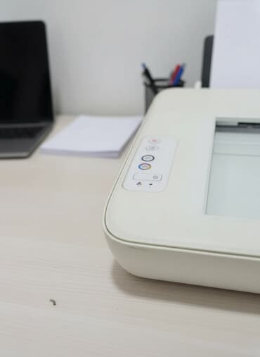 printer boyası: HP DeskJet 2130 (K7N77C) Rəngli çoxfunksiyalı printeri ev şəraitində — 1