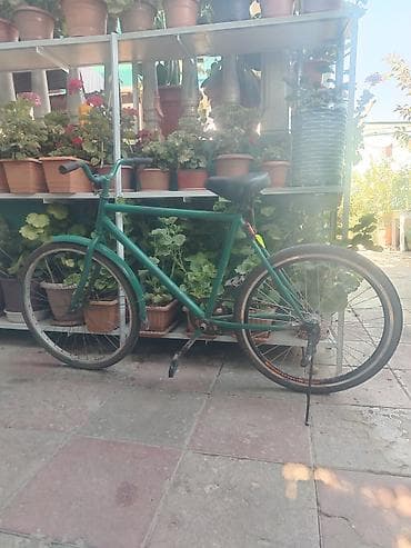 velosiped 28: İşlənmiş Şəhər velosipedi 26", sürətlərin sayı: 1, Ünvandan götürmə — 6