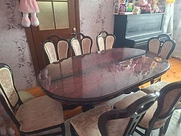 oturaca: *220azn* Masa dəsti satılır 8 oturacağı var.Masa açılır.Tecili — 1