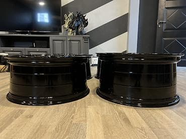 bmw ucun disklər: Qara parlaq R22 disklər yeni ☑️ — 5