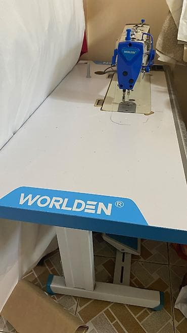 komputer hp: WORLDEN sənaye tikiş maşını – düz tikiş (lockstitch) tipli, masa və — 1