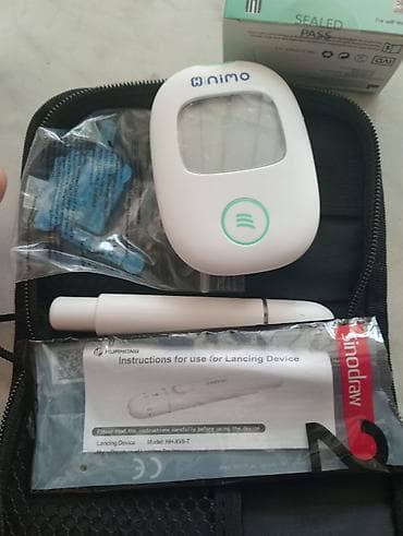 Глюкометры: Nimo Safe AQ Smart – qan şəkəri ölçüm cihazı Xüsusiyyətlər: - Tez və — 6