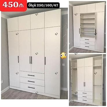 Mebel dəstləri – şkaf və komod modelləri 1) İdeal 3 qapılı dolab - — 3