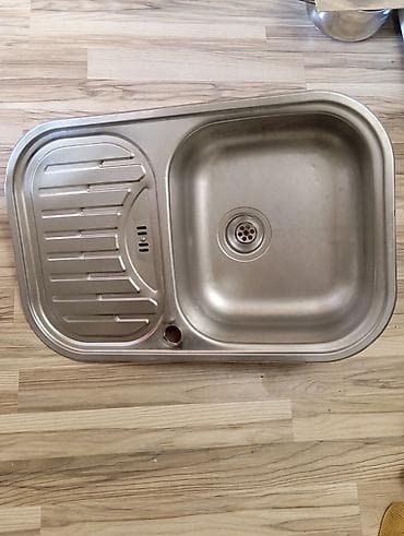 dam ortu: Düzbucaqlı Mətbəx çanağı, Paslanmaz polad — 1