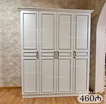 Шкафы: 4 qapılı dolab Yep yeni 460 azn rəng seçimi var çatdırılma var — 1