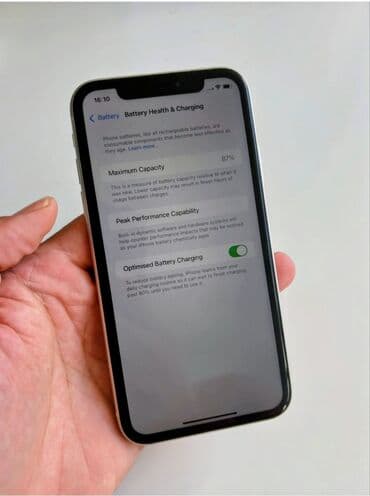 ayfon ikinci əl: IPhone 11, 128 GB, Ağ, Face ID — 9