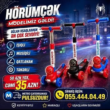 skuterlərin: - Hörümçək, 2024 il — 1