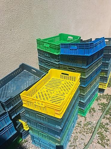 plastmas cən: Məhsul: Plastmas meyvə-tərəvəz yeşikləri (ventilyasiya dəlikli, yığma) — 1