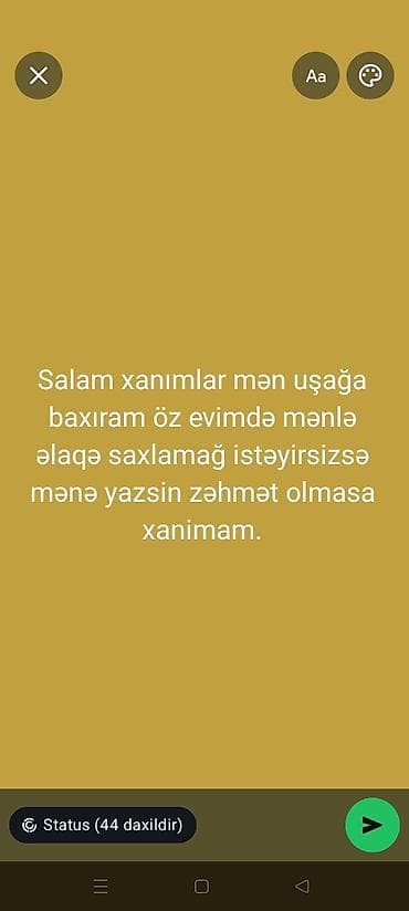 bağ evlərinə axran: Uşaq baxımı xidməti - Öz evimdə güvənli və qayğıkeş uşaq baxımı - — 1
