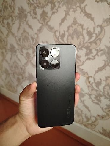 Honor X6a, 128 GB, rəng - Qara, Barmaq izi, İki sim kartlı, Face ID