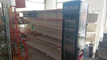 Moyka avadanlığı: Mağaza/market üçün metal vitrin rəfləri - Material: möhkəm metal — 3