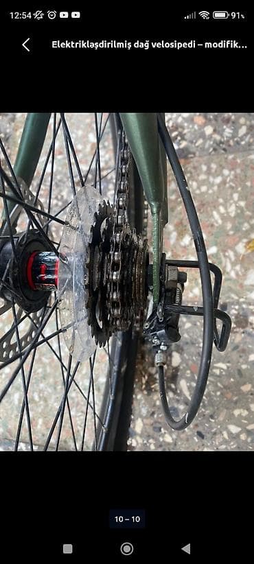 Velosipedlər: Dağ velosipedi – modifikasiya olunmuş Sadədə verirəm aksessuarsız 170₼ — 3