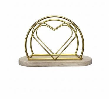 dipcek gulleri: Metal salfet qutusu/salfetlik - Material: paslanmayan polad — 5