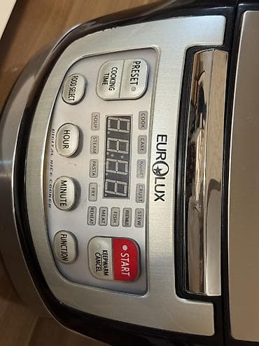 xtrike gk 908: EuroLux Multicooker EL-MC1021-5EB - Güc: 860 W - Gərginlik/Frekans — 3