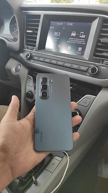 mabil telefon: Infinix 256 GB, rəng - Boz, Sensor — 1