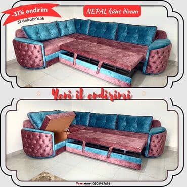 toyuq əti: Künc divan, Yeni, Açılan, Bazalı, Parça, Şəhərdaxili pulsuz çatdırılma — 2