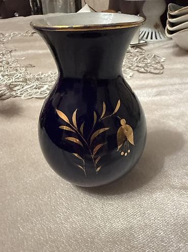 pullar: Əntiq vaza, 1950 il, Şüşə, SSRİ — 3