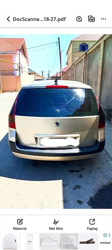 prius qapi: Renault Mégane (hekbek) – qızılı rəng Texniki və dizayn: - Kuzov: 5 — 2