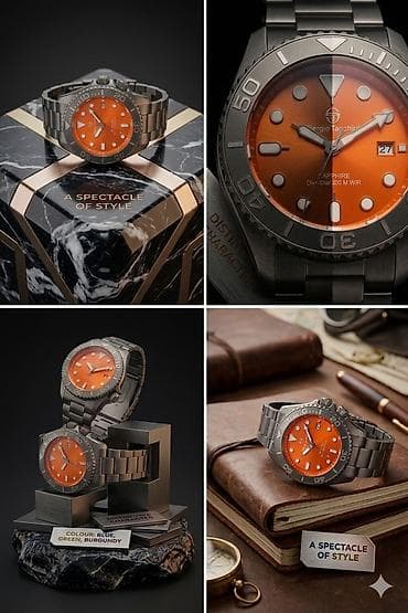 Смарт часы: Новый, Наручные часы, цвет - Оранжевый — 2