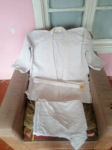 qaqa desti: Мужской спортивный костюм, Adidas, M, цвет - Белый — 2