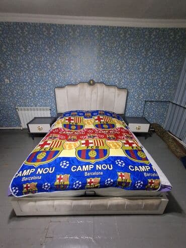 termo xalca: İkinəfərlik çarpayı, Komod, Termo, 2 tumba, Türkiyə, Yeni — 3