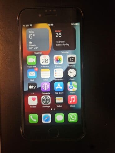 telefon iphone 7: IPhone 7, 32 GB, Qara, Barmaq izi — 2