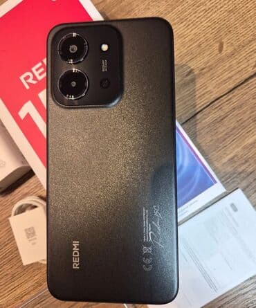 redmi note 12 ekran qiymeti: Redmi 14C, 128 GB, rəng - Qara, Barmaq izi — 1