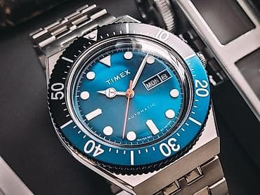 timex: Yeni, Qol saatı, Timex, rəng - Göy — 1