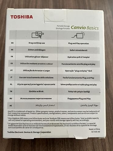 kompüter pc: Xarici Sərt disk (HDD) Toshiba, 512 GB, Yeni — 2