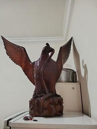 xocali sekilleri: Fiqur, Taxta, rəng - Qəhvəyi — 1