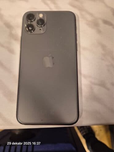 güzgü kamera: IPhone 11 Pro, 256 GB, Qara, Face ID — 1