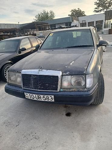 klas 6: Mercedes-Benz E-Class W124 sedan - Kuzov: 4 qapılı sedan, boz rəng - — 1