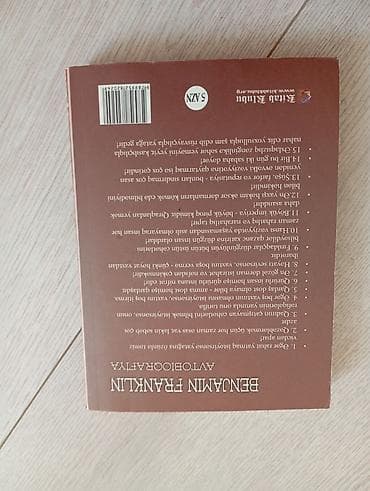 Benjamin Franklin – Avtobioqrafiya (kitab) - Dil: Azərbaycan dili - — 2