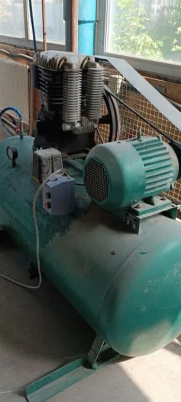 arenda kompressor: Kompiressor satılır 500 litirlik matorun güçü 10 kvt 16 bar 3 faza — 2
