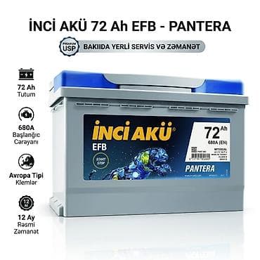 Inci Akü, 72 ah, Orijinal, Türkiyə, Yeni lalafo.az -da Inci Akü, 72 ah, Orijinal, Türkiyə, Yeni