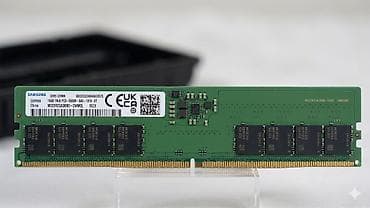 1 tr harddisk: Operativ yaddaş (RAM) Samsung, 16 GB, > 4000 Mhz, DDR5, PC üçün — 1