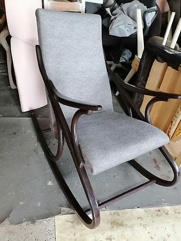 ev stolu: İşlənmiş, Kreslo-kaçalka, Parça, Kredit yoxdur, Çatdırılma yoxdur — 2