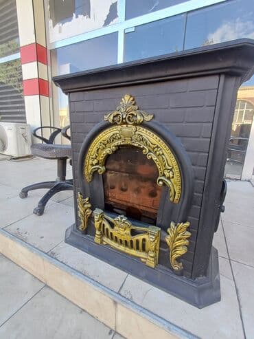 пароварка купить в баку: Məhsulların təsviri: - Klassik dizaynlı dekorativ soba/şamadan: Döküm — 1