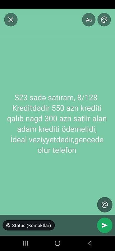 Samsung Galaxy S23, 128 GB, Kredit