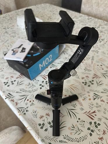 14 iphone mini: TOKQI M02 smartfon stabilizatoru (gimbal) Xüsusiyyətlər: - 3 oxlu — 1
