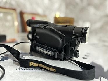 go pro camera: Panasonic RX6 VHS-C video kamera - Super Image Stabilizer sistemli — 2