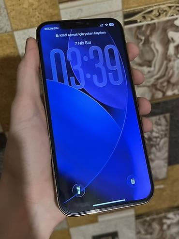 iphone 12 pro max 128 ikinci el: IPhone 12 Pro Max, 256 GB, Qızılı, Simsiz şarj, Face ID — 5