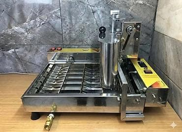 Kofe aparatları: Poncik apparat 6 gruplu, Saata 1000edet poncik cihardir 1 defe — 1