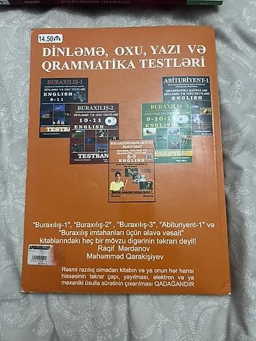 Məhsul: “Buraxılış imtahanları üçün əlavə vəsait – Dinləmə, oxu, yazı — 2