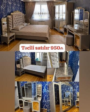 Endirim olundu 🛑🛑Yataq dəsti satılır 950azn. Matrası var. Ünvan — 1