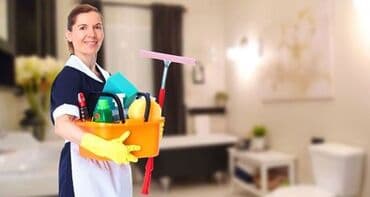 Отели, кафе, рестораны: Уборщица требуется, Ежедневно оплата, 30-45 лет — 1