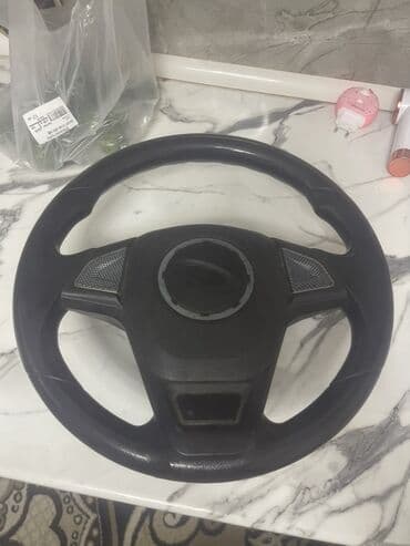 пружинный блок для дивана: Avtomobil sükanı - Material: plastik/deri teksturalı örtük, tutacaq — 2